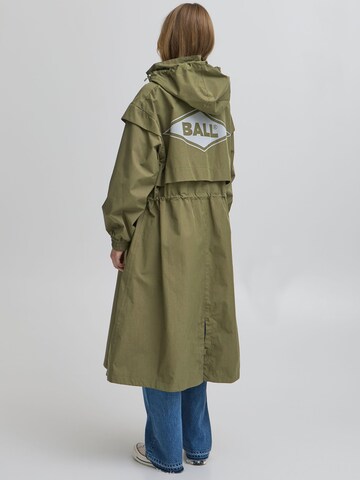 Ball Trenchcoat ' BAPIOGGIA ' in Grün