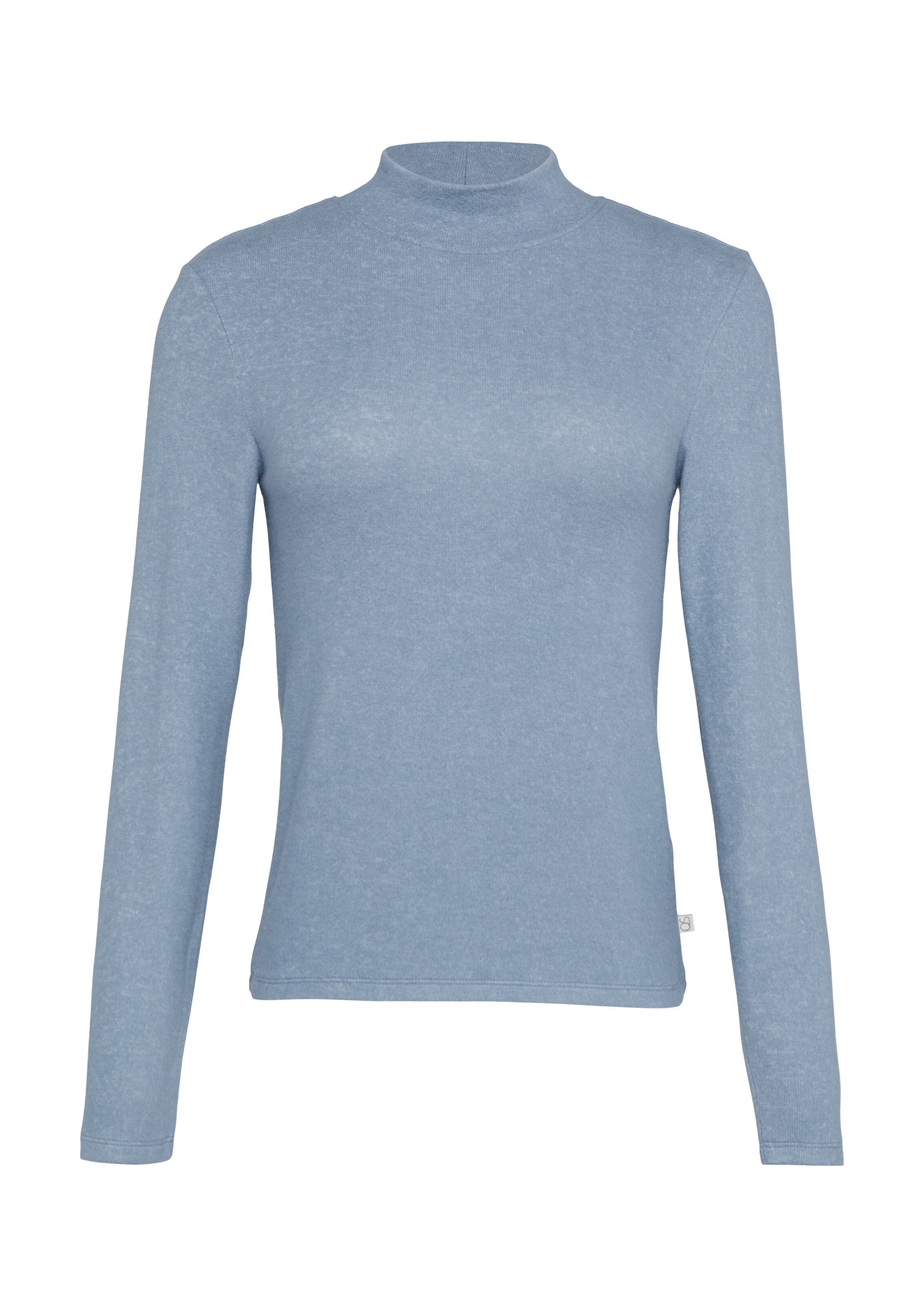 T-shirt QS en bleu : devant