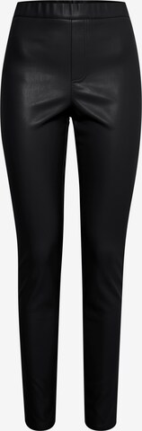 Oxmo Slimfit Leggings 'PAULINE' in Zwart: voorkant