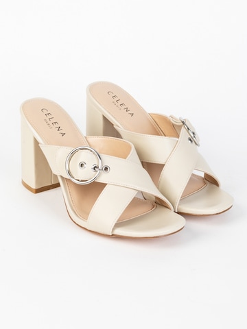 Celena Pantoletter 'Chene' i beige