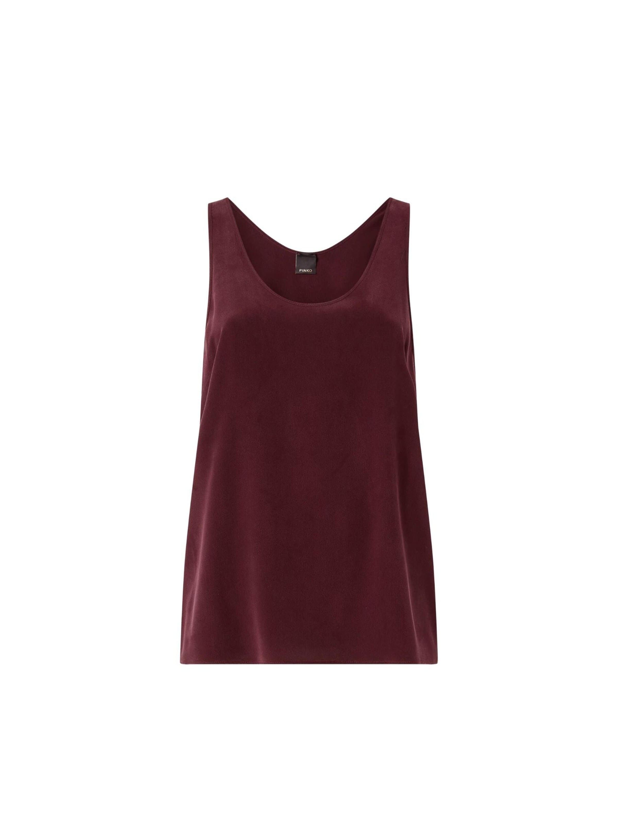 PINKO Top 'PINKO CRAZY CANOTTIERA canotta' w kolorze czerwony: przód