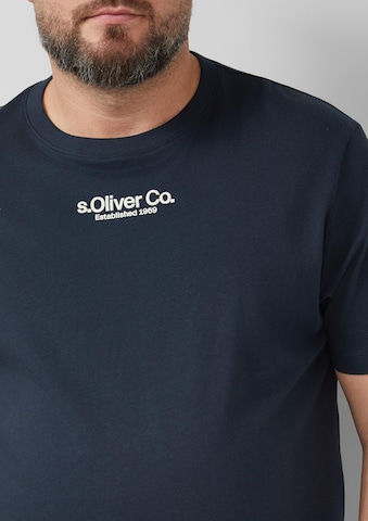 T-Shirt s.Oliver en bleu