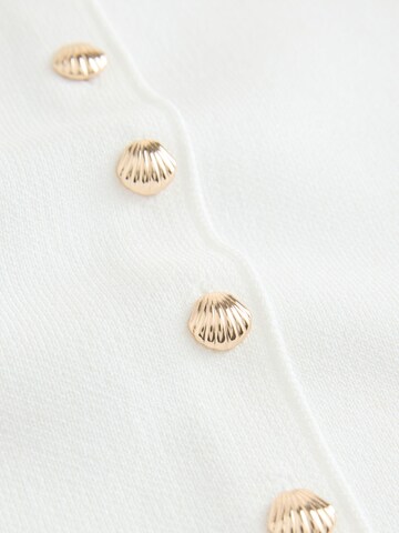 Next Kötött mellény - fehér