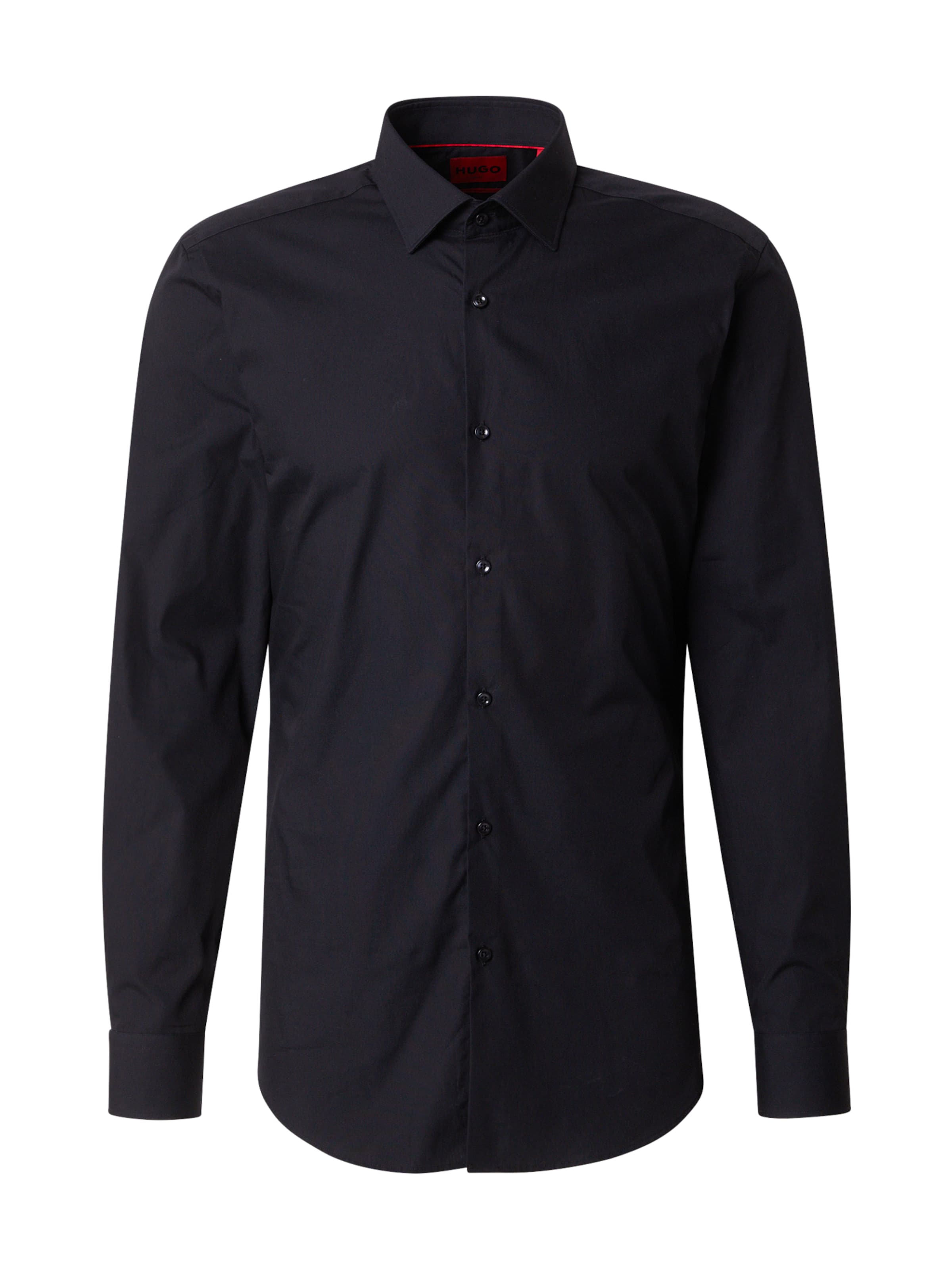 Slim fit Cămașă 'Jenno' de la HUGO pe negru: față