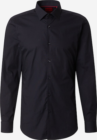 Chemise 'Jenno' HUGO en noir : devant