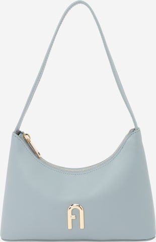 FURLA - Bolso de hombro en azul: frente