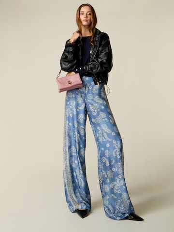 oltre - Ropa ancha Pantalón en azul