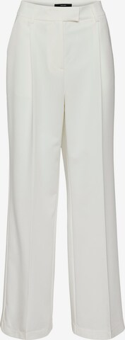 VERO MODA Wide Leg Stoffbukse 'Zelda' i hvit: forside