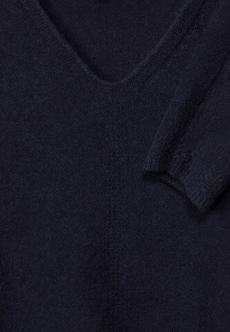 STREET ONE Pullover in Blau