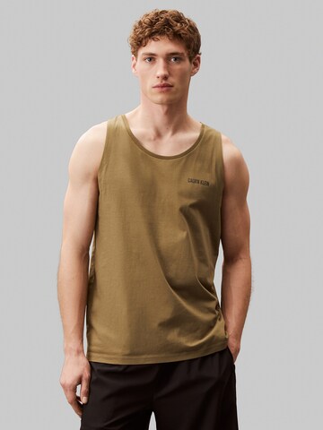 Calvin Klein Swimwear Shirt 'Intense Power' in Green: front