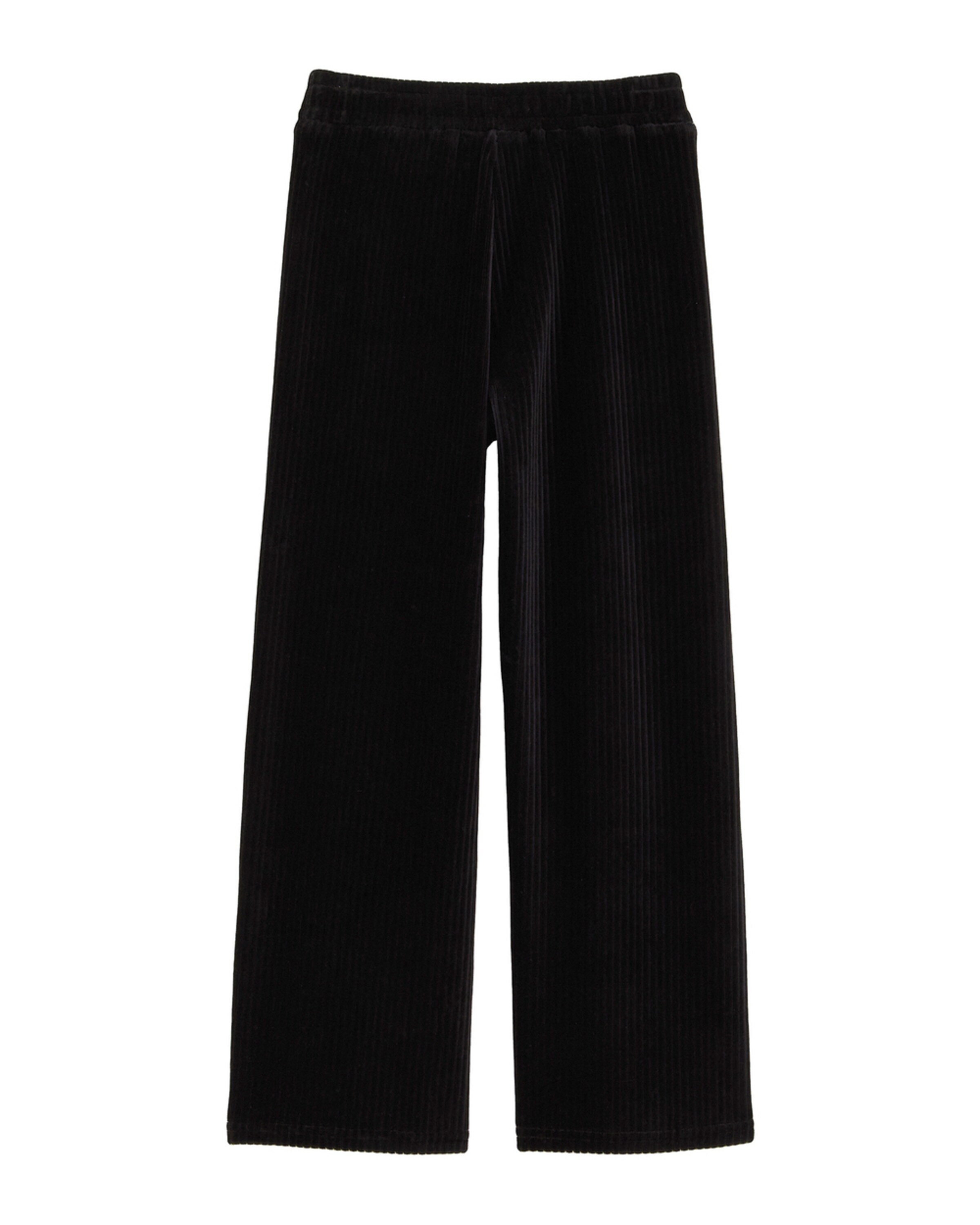 WE Fashion Szabványos Nadrág - fekete