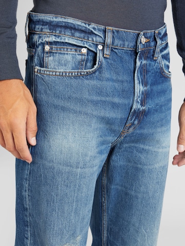 FRAME Normalny krój Jeansy w kolorze niebieski