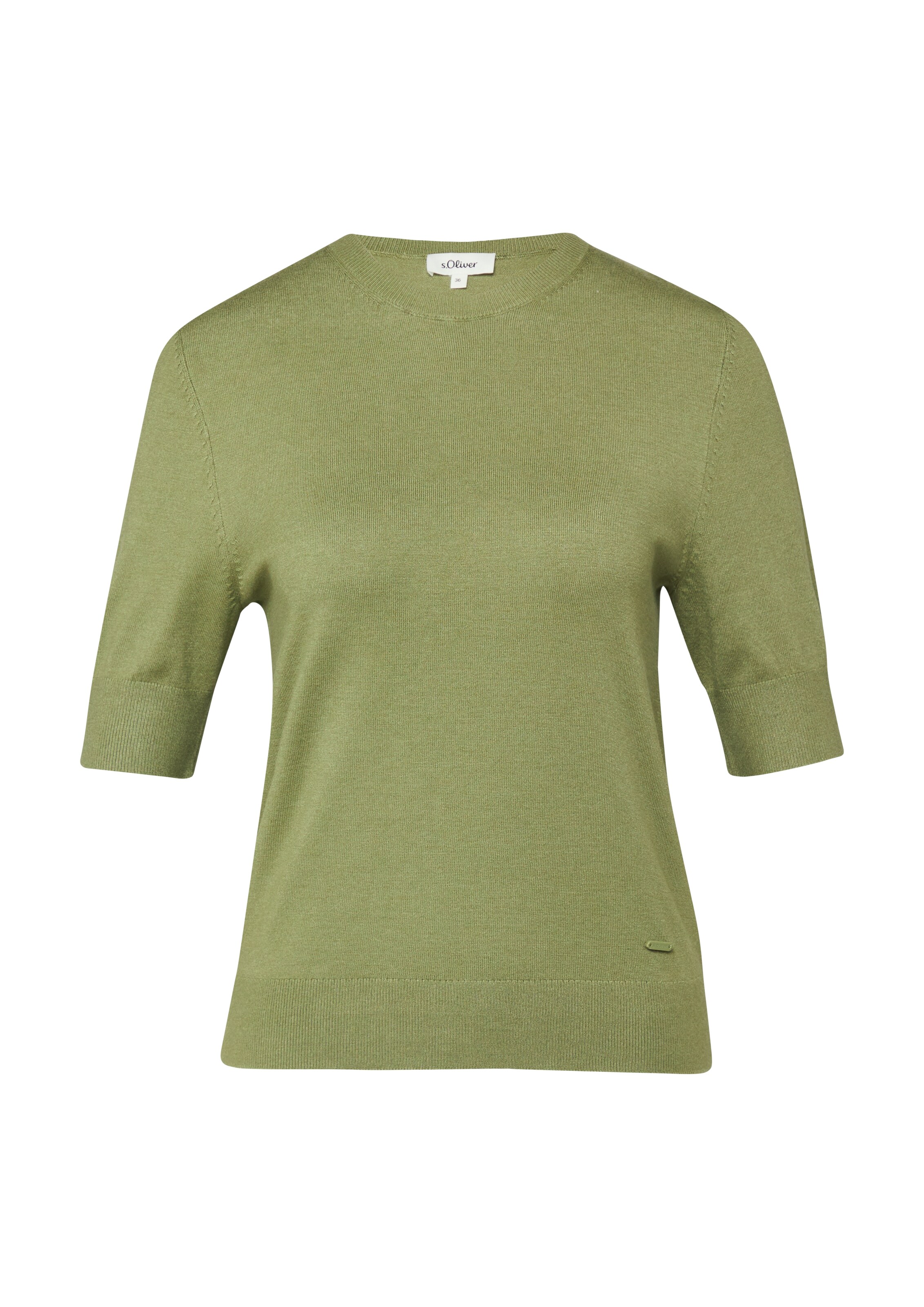 Pull-over s.Oliver en vert : devant
