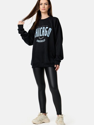 Worldclassca Oversized Sweater 'Chicago' in Black