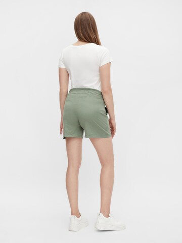 MAMALICIOUS Regular Панталон 'Evia' в зелено