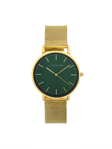 Luxenter Analogt ur 'Lici' i grøn: forside