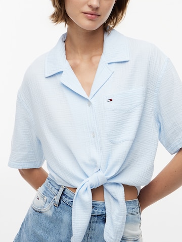Chemisier Tommy Jeans en bleu