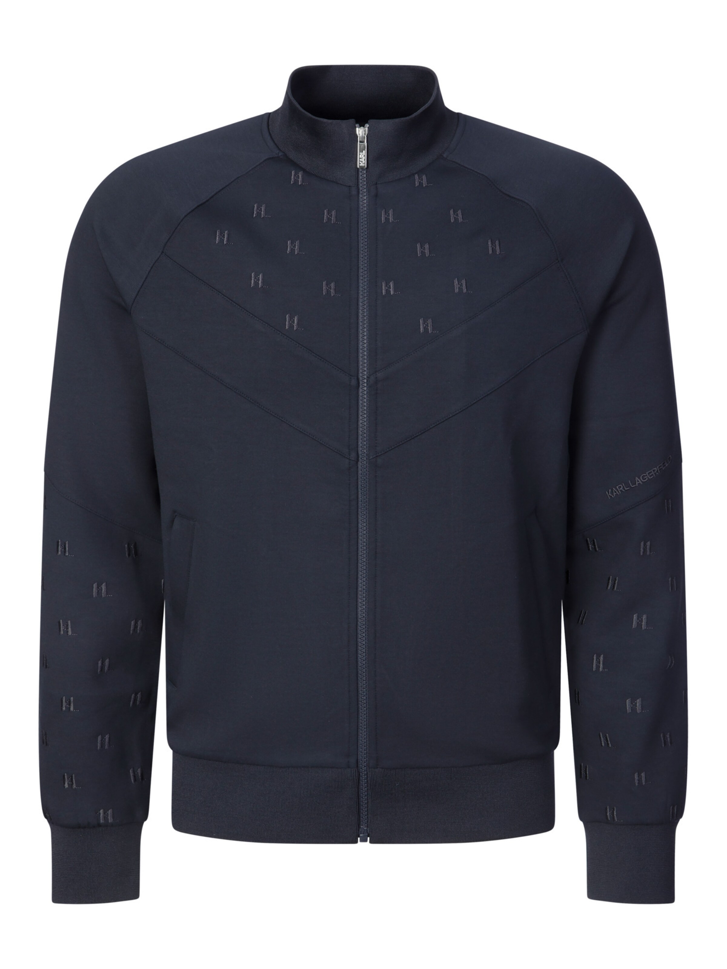Karl Lagerfeld Sweat jacket '705014' in Blue: front