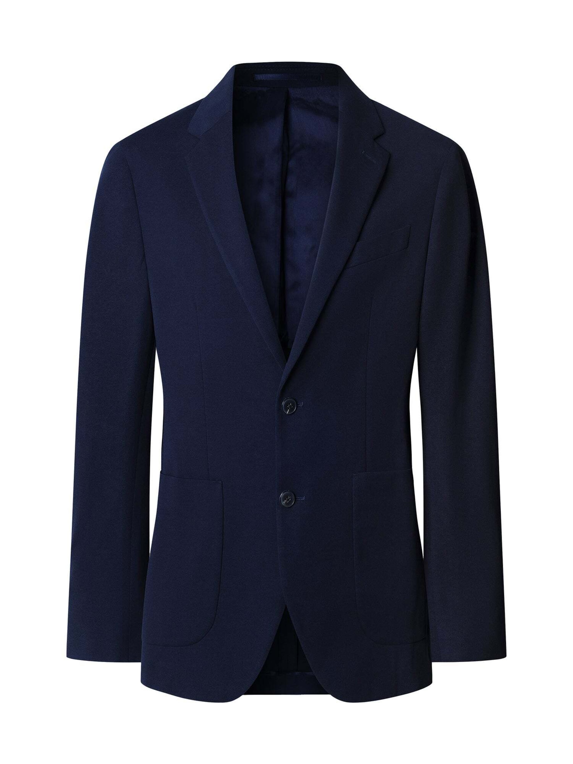 Hackett London Slim fit Colbert in Blauw: voorkant
