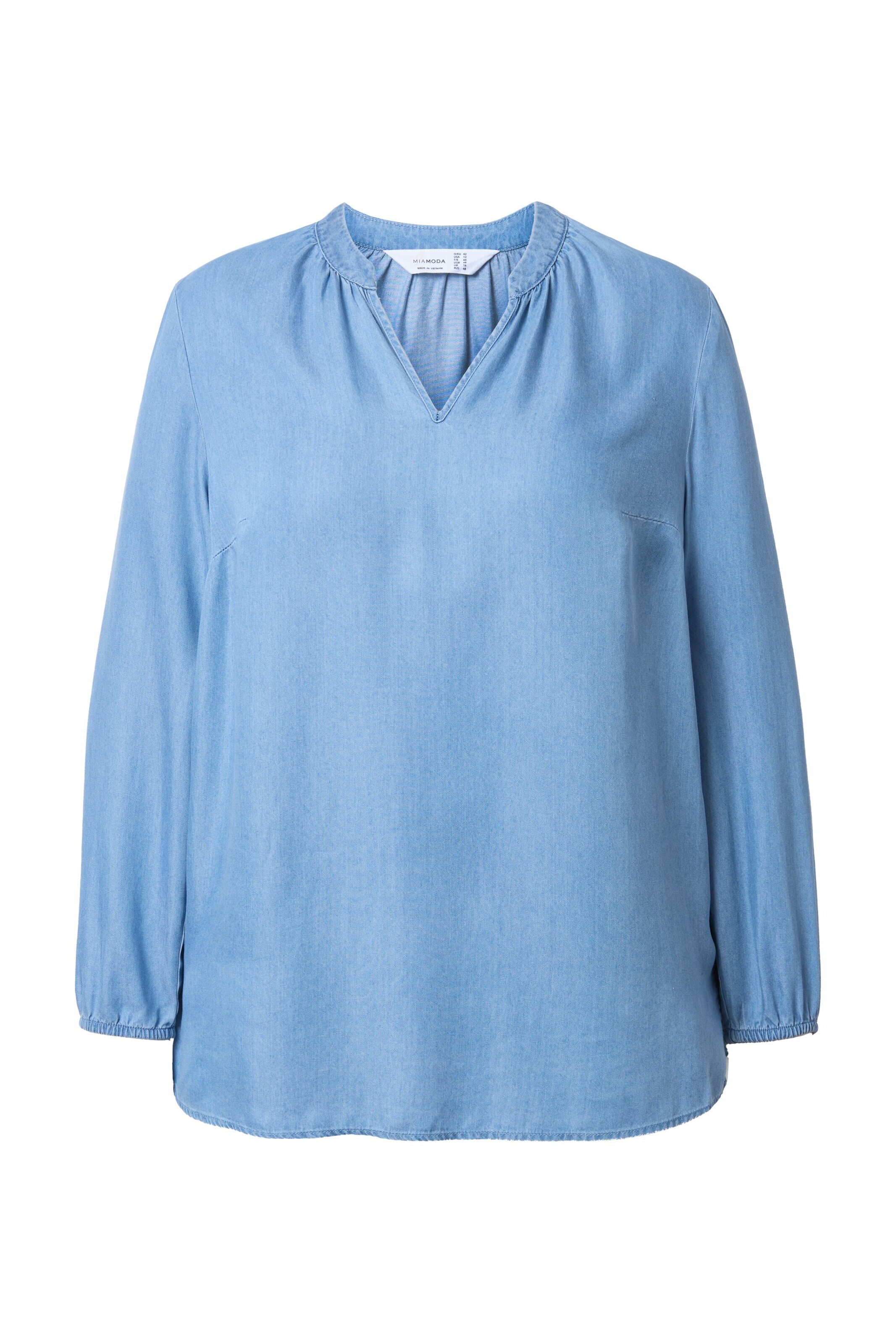 MIAMODA Blouse in Blauw: voorkant