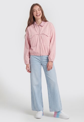 MYMO - Chaqueta de entretiempo en rosa