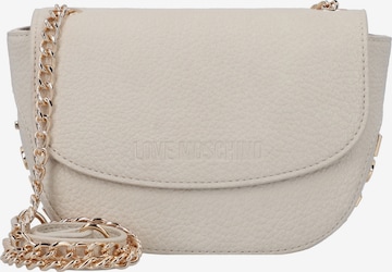 Love Moschino Crossbody Bag in White: front