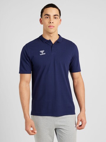 Hummel Functioneel shirt 'GO 2.0' in Blauw: voorkant