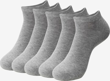 INDICODE JEANS Socks 'Liotta' in Grey: front