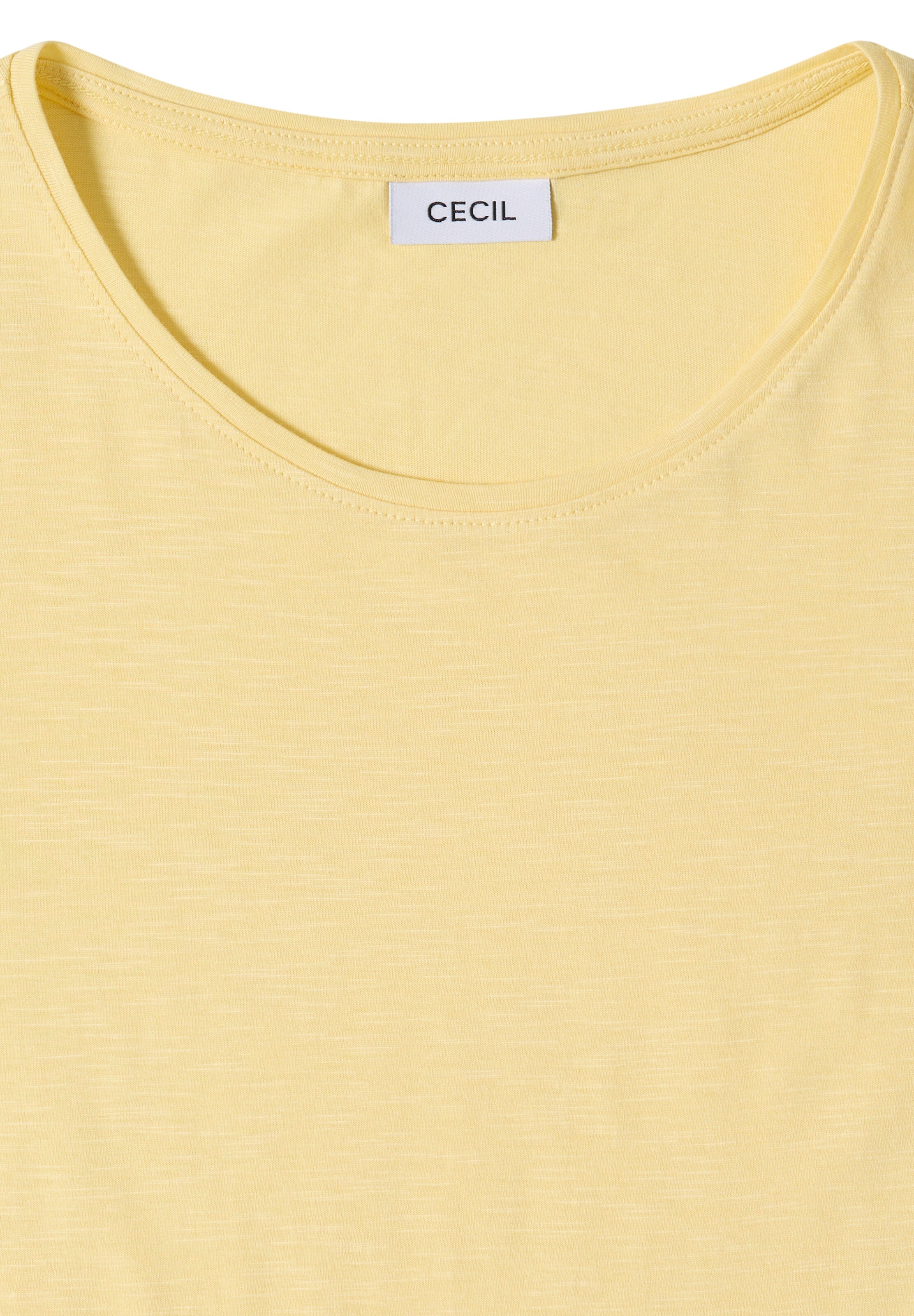 CECIL T-Shirt in Gelb