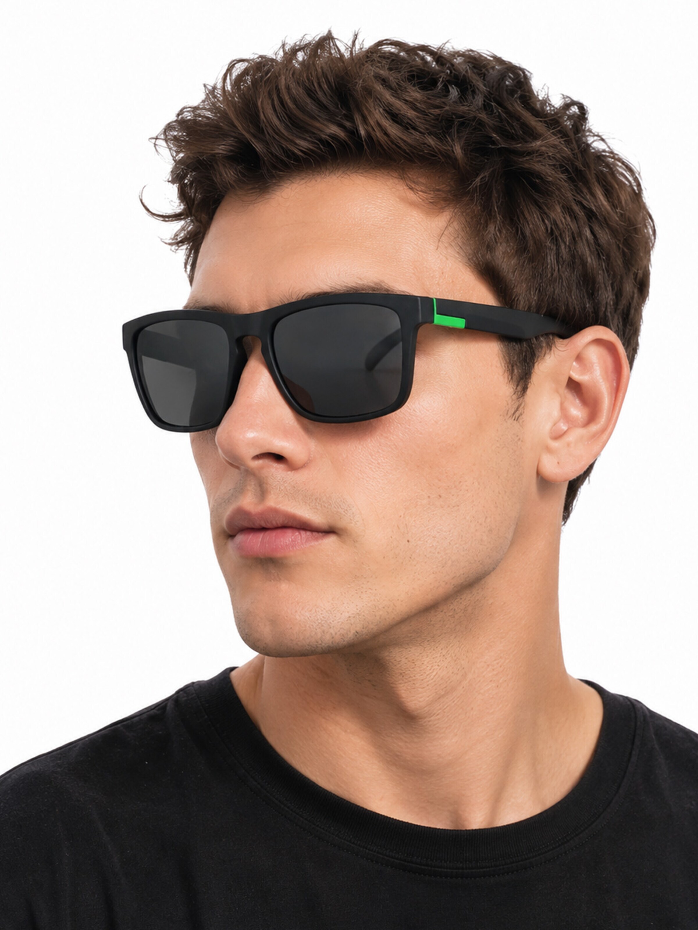 VEYREY Sunglasses 'Nerd Sonnenbrillen Robert' in Grey: front