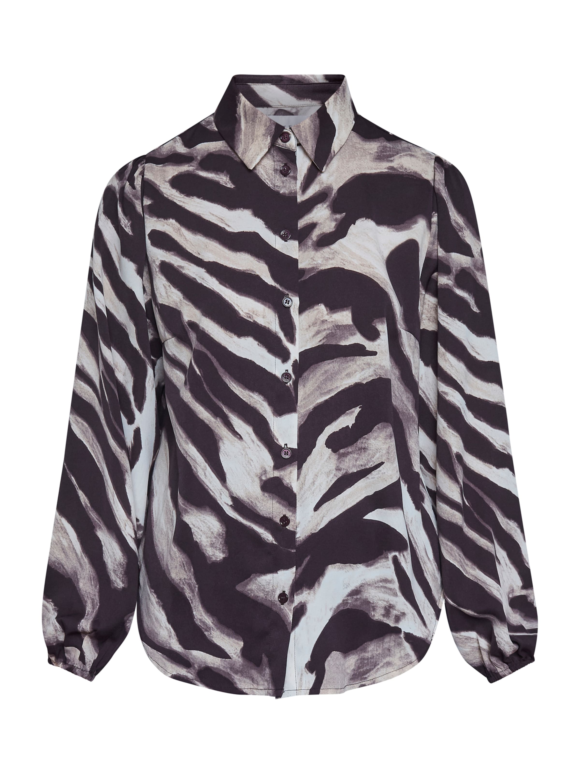 SISTERS POINT Bluse 'EBBEY' in Braun: Vorderseite