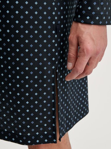 CALIDA Pyjama lang 'Relax Streamline' in Blauw