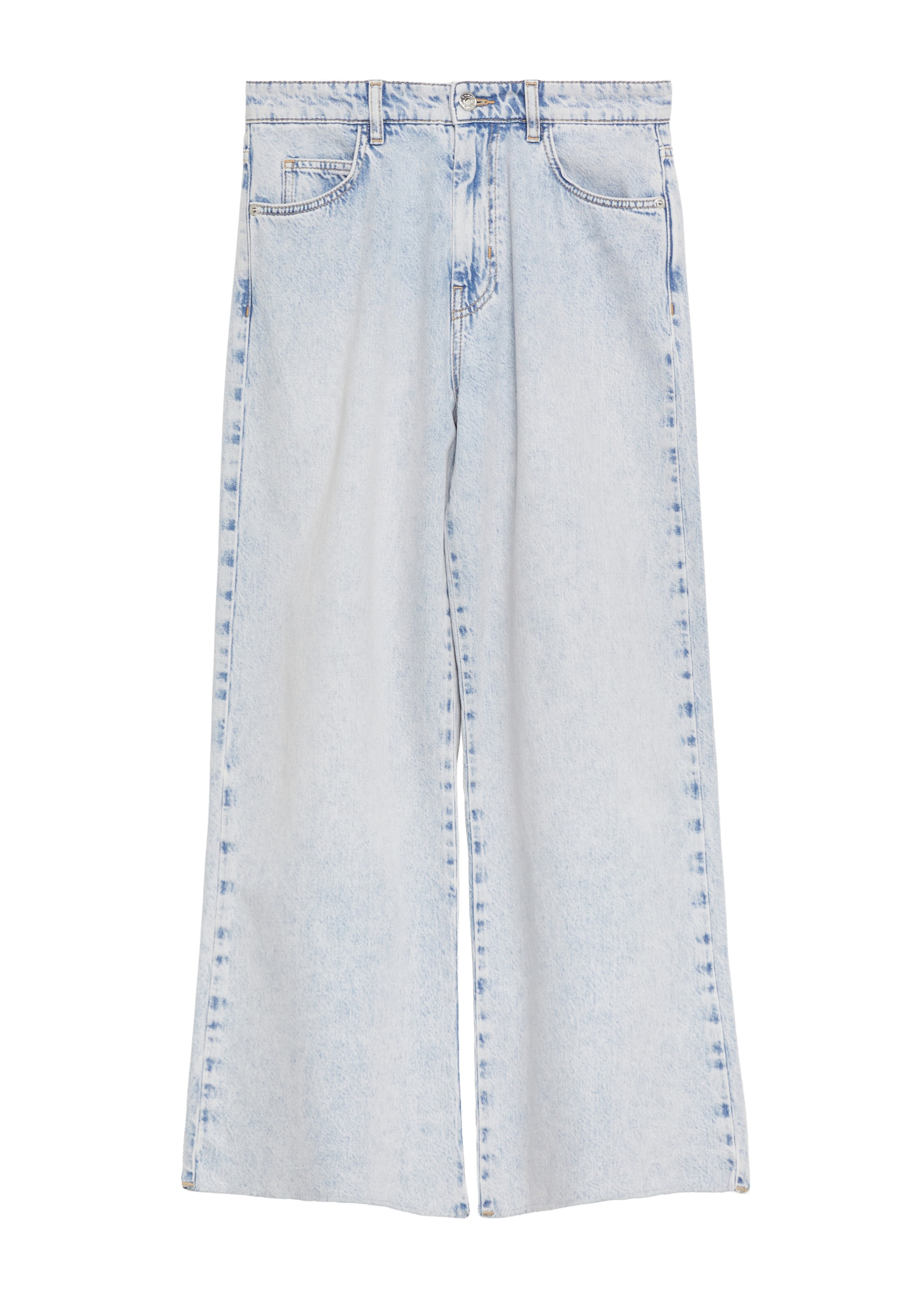 Wide Leg Jean COMMA en bleu : devant