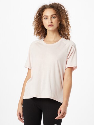 T-shirt fonctionnel 'TriBlend' PUMA en rose : devant