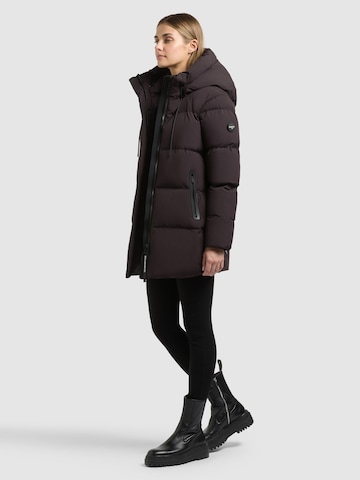 khujo Jacke 'Drown2' in Lila