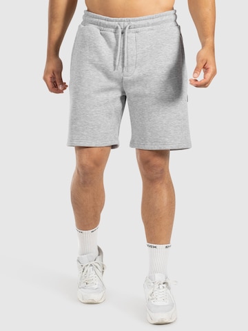 Smilodox Regular Sportbroek 'Rion' in Grijs: voorkant