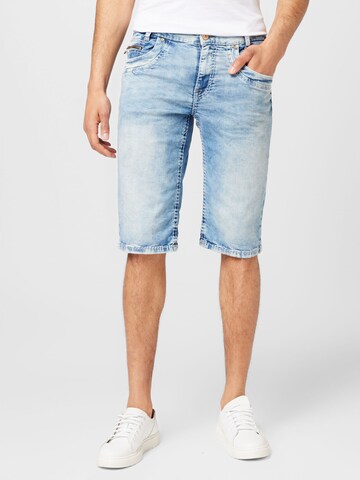 CAMP DAVID Regular Jeans in Blue: front