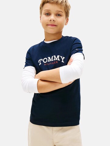 Maglietta di Tommy Hilfiger Kids in blu: frontale