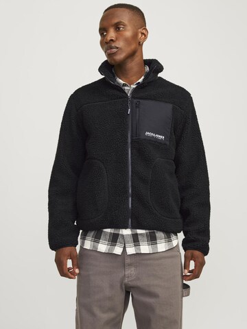 JACK & JONES Winterjacke in Schwarz