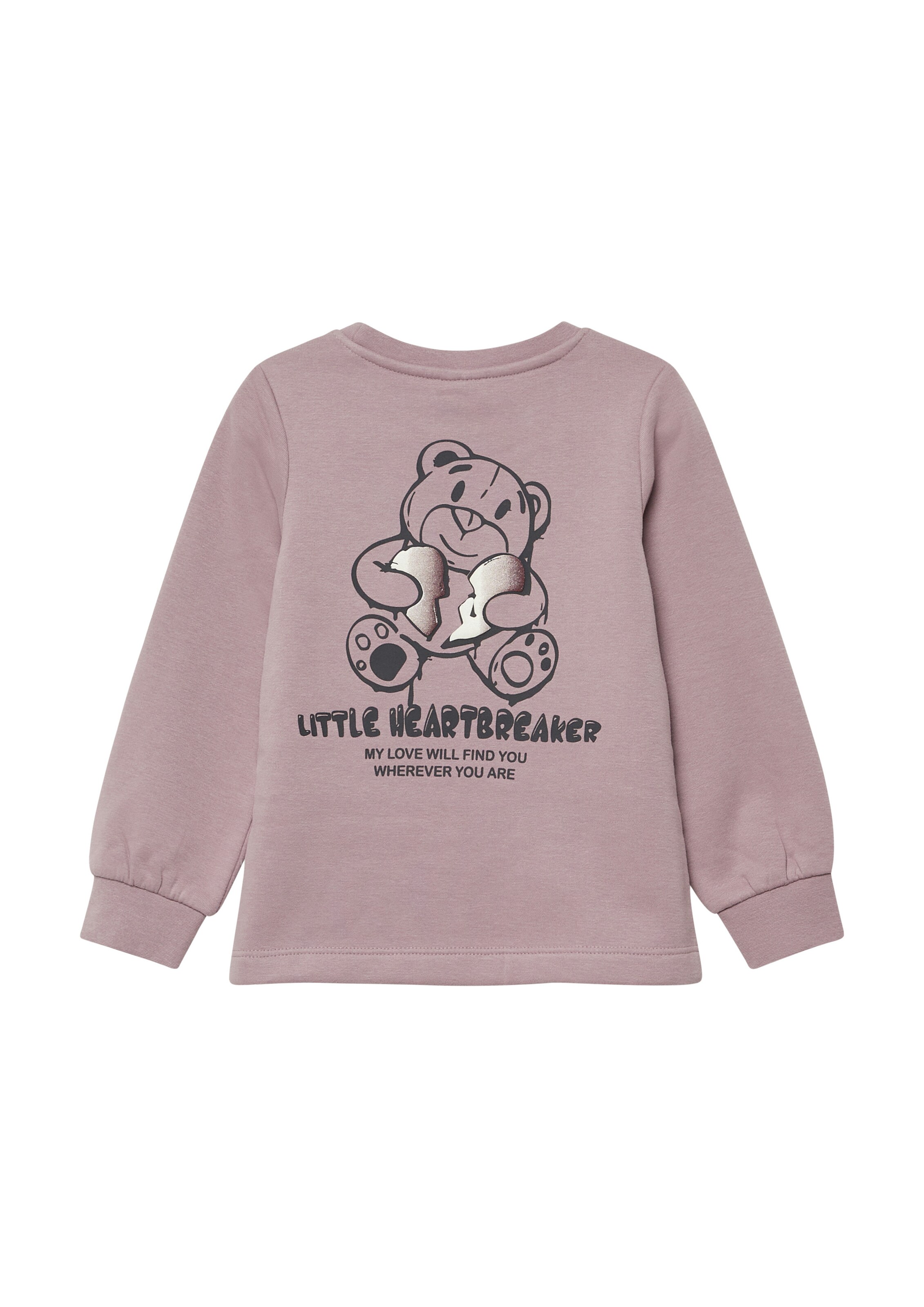 Sweat-shirt s.Oliver en rose