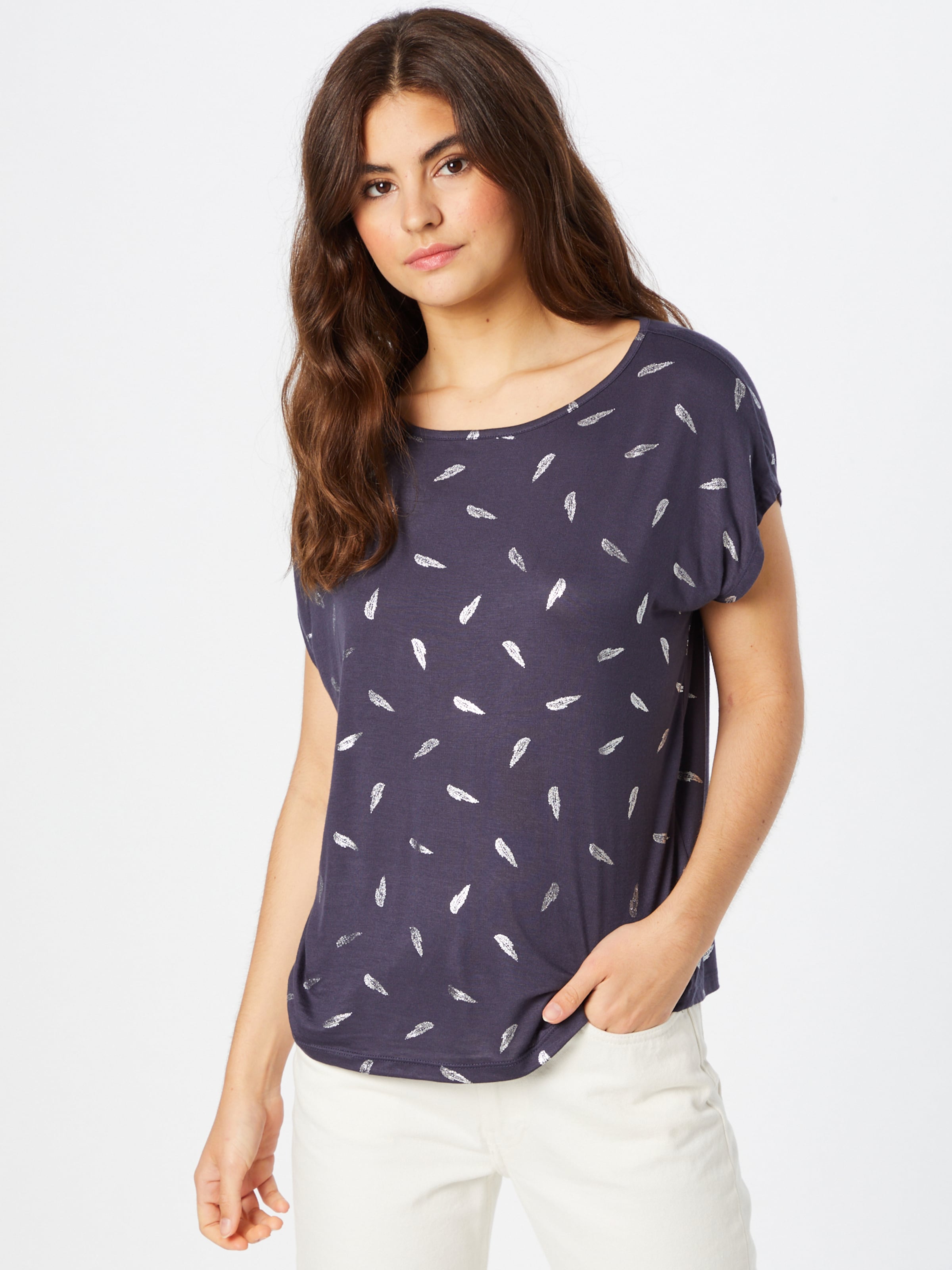 Frauen Shirts & Tops ONLY T-Shirt 'Ista' in Dunkellila - LL25718