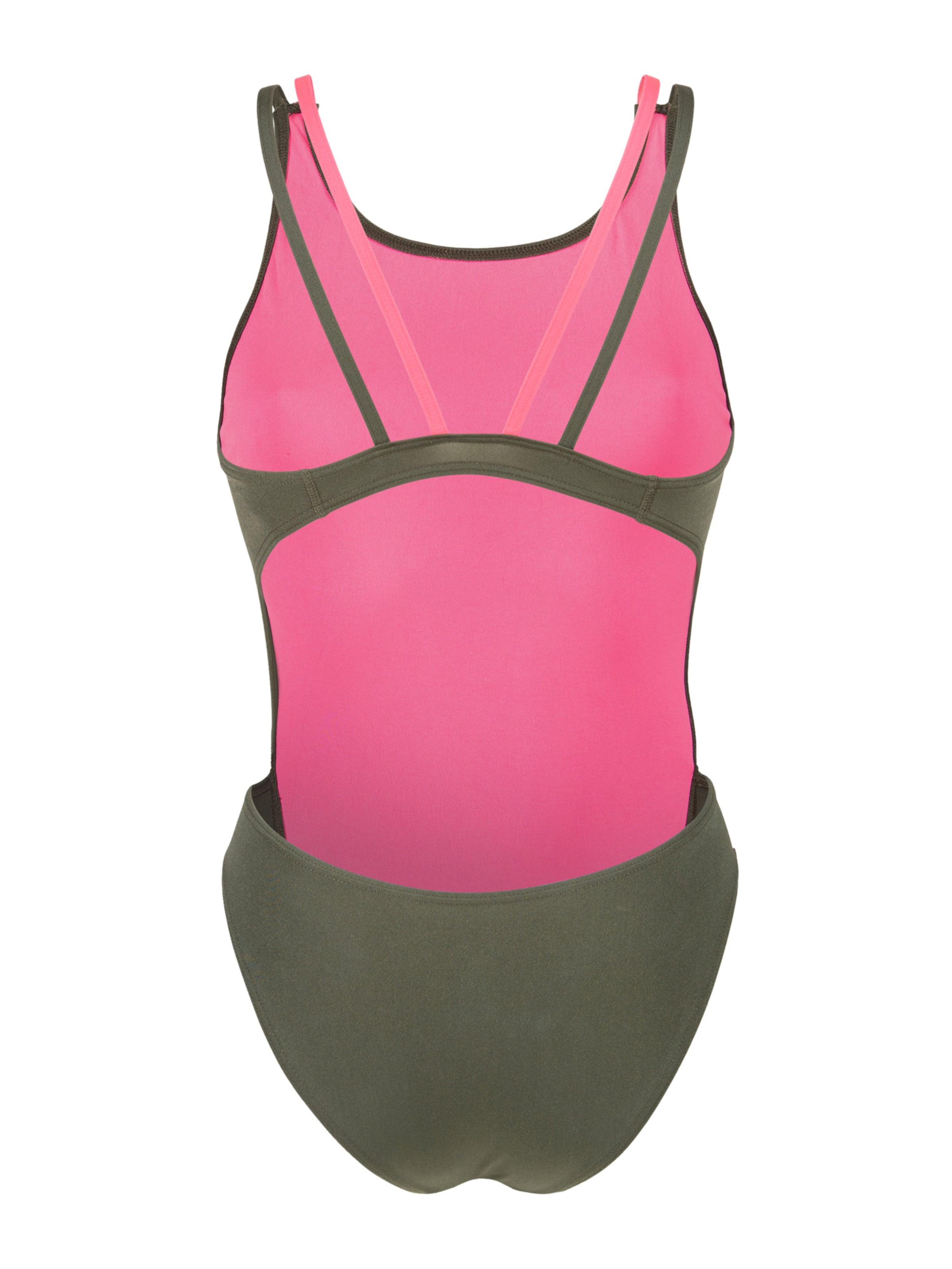 ARENA - Bustier Traje de baño 'TECH MULTI SOLID' en verde