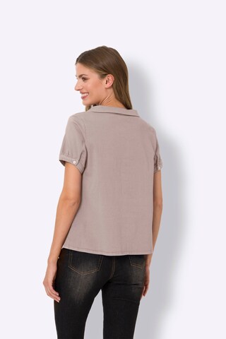 heine Bluse in Braun