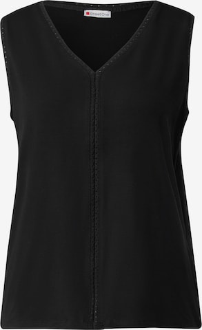 Haut STREET ONE en noir : devant