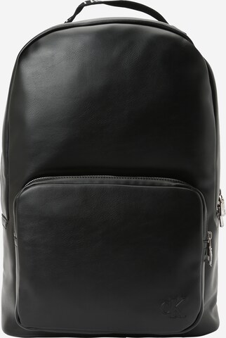 Calvin Klein Jeans Rugzak 'ULTRALIGHT CAMPUS BP43' in Zwart: voorkant