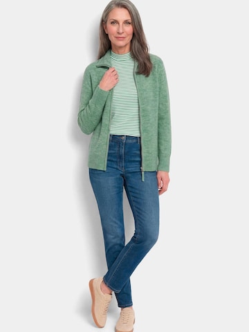 Goldner Knit cardigan in Green