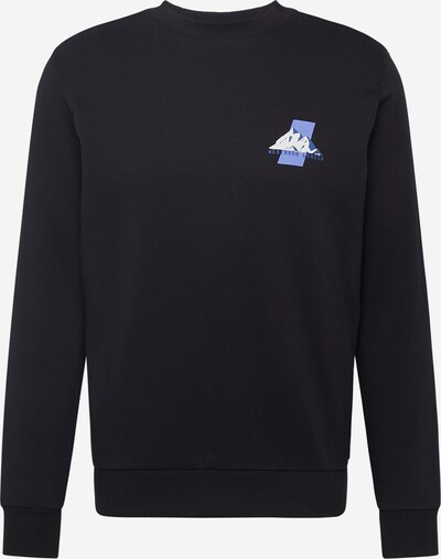 WESTMARK LONDON Sweat-shirt 'Winter Hill' en bleu / noir / blanc, Vue avec produit