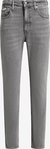 Calvin Klein JeansSlimfit Traperice - siva boja: prednji dio
