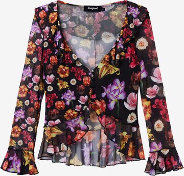 Desigual Blouse 'Sala' in Zwart: voorkant