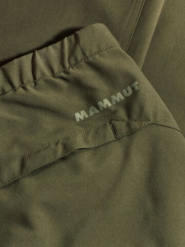 MAMMUT Regular Outdoorhose in Grün